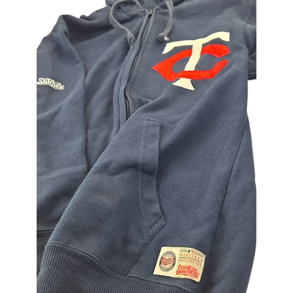 Stitches | Minnesota Twins Baseball Hoodie | Size Small - Picture 2 of 4
